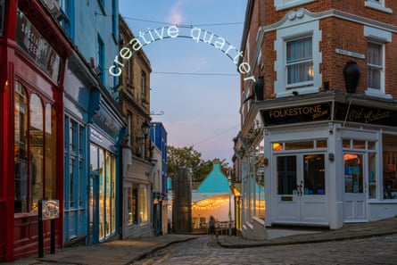Folkestone has gained appeal through its new Creative Quarter