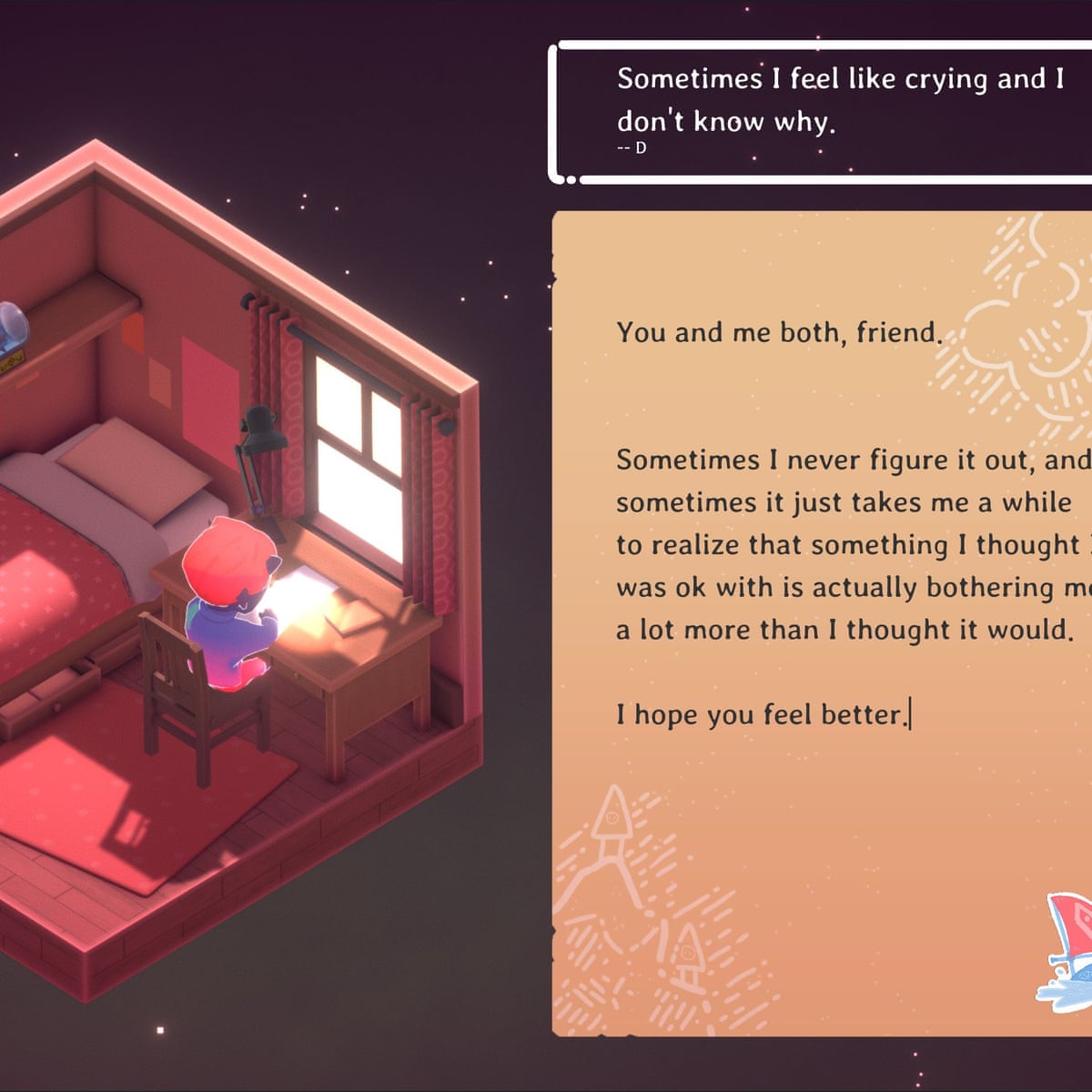 Welcome To The Good Place Online Where The Aim Of The Game Is Kindness To Strangers Games The Guardian