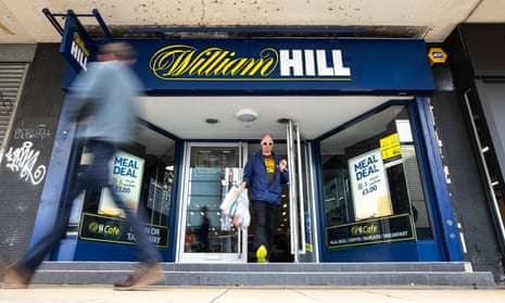 Outside of a branch of William Hill bookmakers