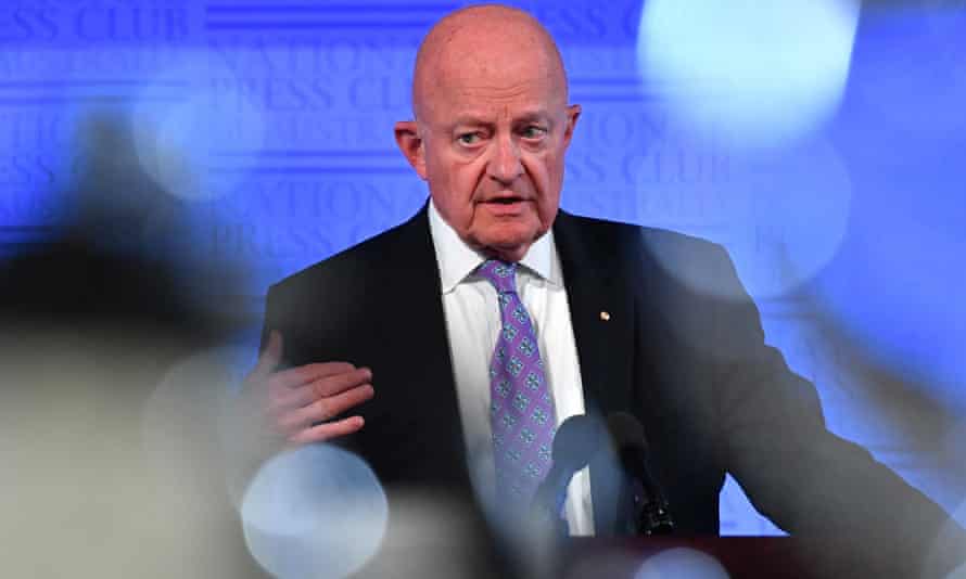 Former US director of national intelligence James Clapper