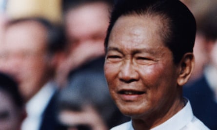 The late Philippines president Ferdinand Marcos.