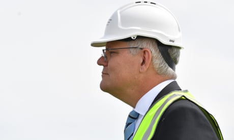 Prime minister Scott Morrison visits the western Sydney airport site on Friday