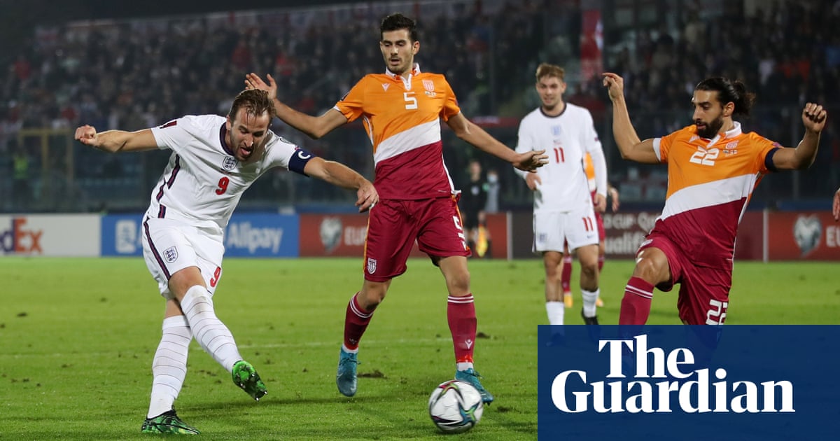 England confirm World Cup 2022 spot with 10-goal demolition of San Marino