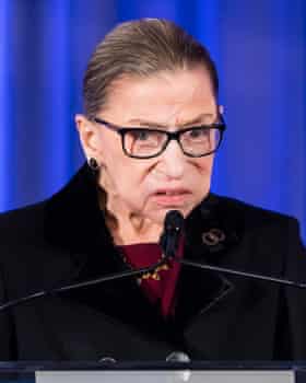 Ruth Bader Ginsburg.