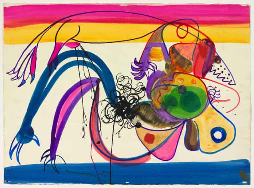 A 1960s work by Arthur Boyd in Bundanon's From Impulse to Action exhibition