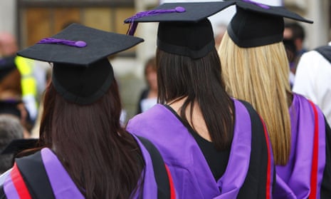 Graduates wearing gowns and caps