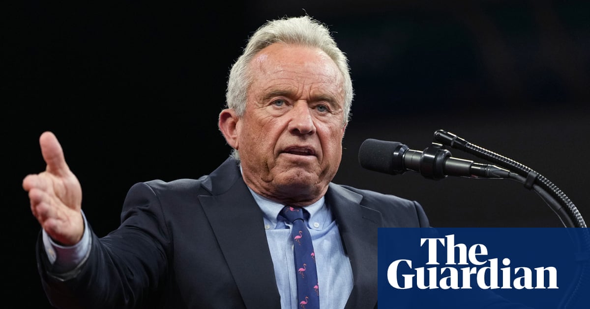 RFK Jr assailed over ‘wildly racist tirade’ about Arabs at Michigan campaign stop