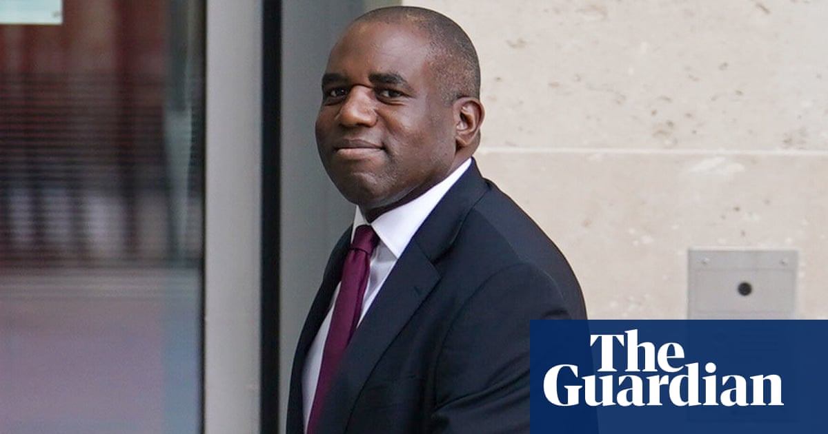 David Lammy tells US Republicans he can find ‘common cause’ with Trump