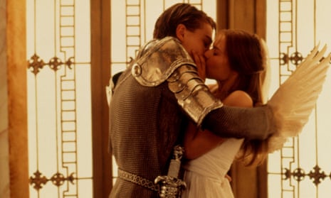 Leonardo DiCaprio and Claire Danes in Romeo + Juliet.