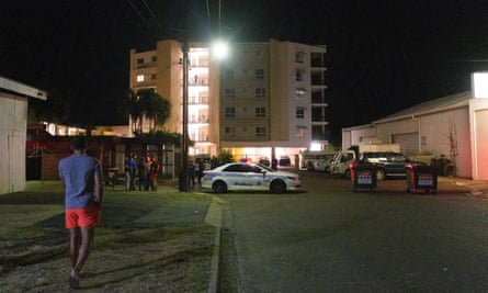 Police cordon off Palms Motel in Darwin