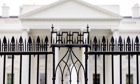 Motorist dies after crashing into White House gate