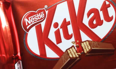A Nestlé KitKat bar