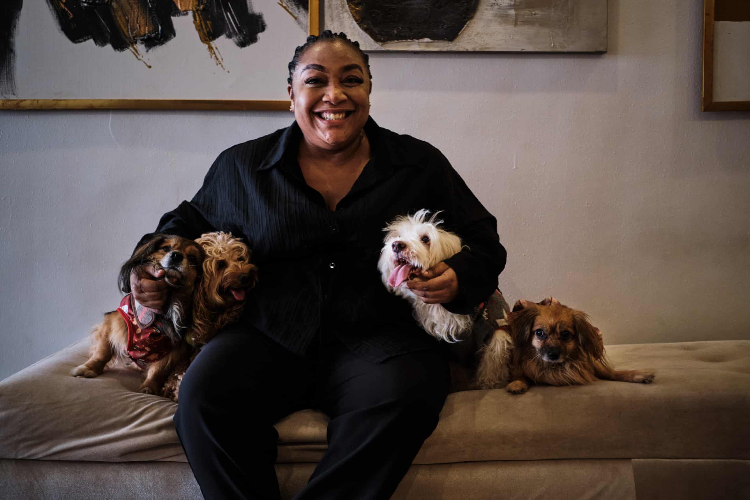 ‘Now people stop to ask their names and even stroke them’: Nigerians embrace dogs as pets