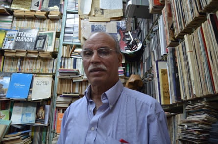 Faouzi Hedhili, the owner, says the 70s and 80s were a golden age for the bookshop, which opened soon after the second world war.