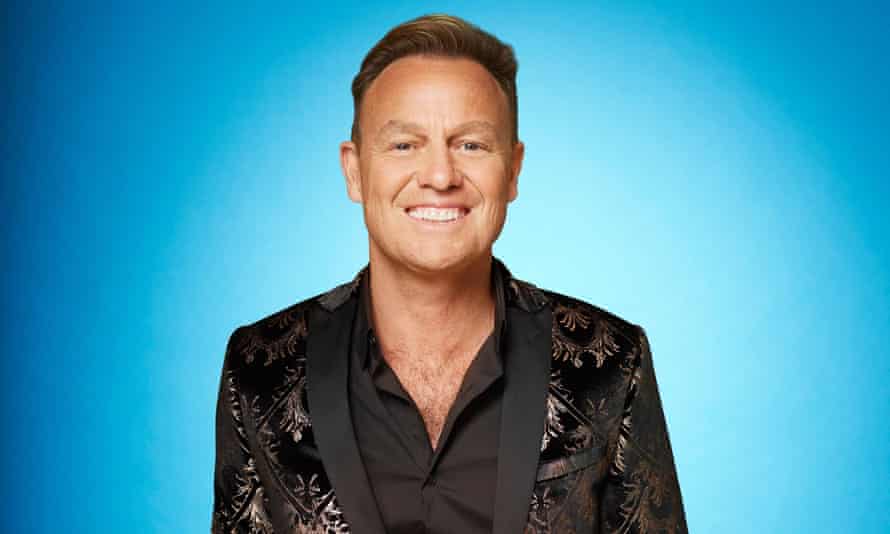 Back pain: Jason Donovan.