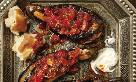 Photograph of imam bayildi dish