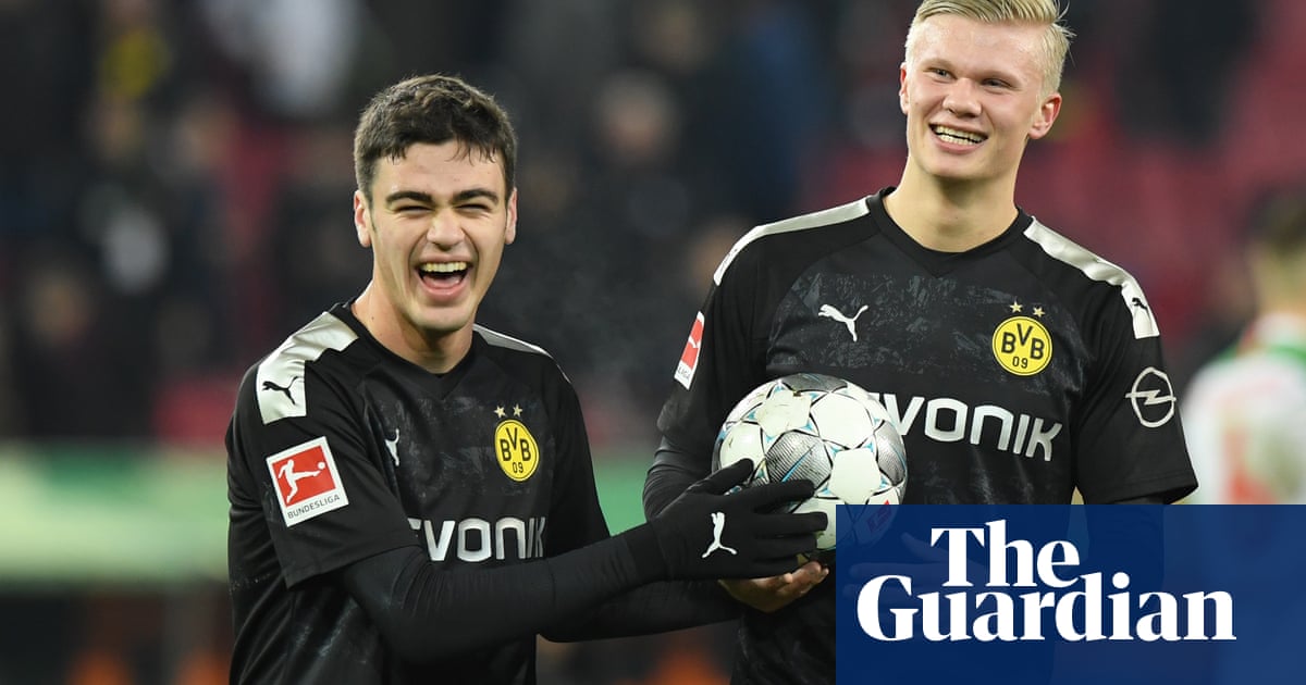 Erling Haaland hits hat-trick in 23 minutes to rescue Dortmund on debut