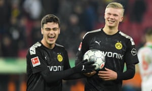 European Roundup Haaland Hits Hat Trick In 20 Minutes On Dortmund Debut Football The Guardian