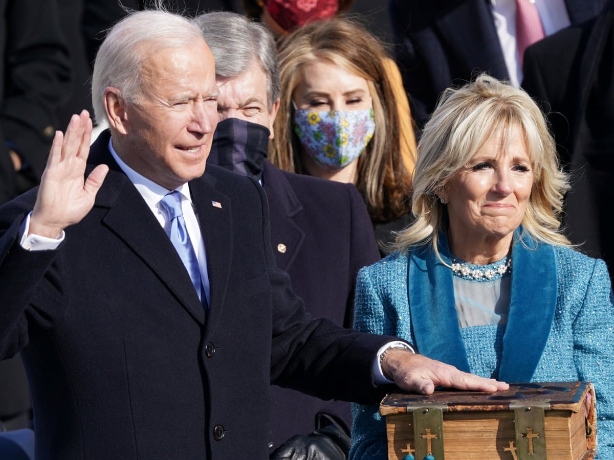 This Is Democracy S Day Biden Sworn In As 46th President Of The United States Joe Biden The Guardian This Is Democracy S Day Biden Sworn In As 46th President Of The United States Joe Biden The Guardian