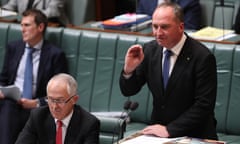Barnaby Joyce has reprimanded Tony Abbott for suggesting there is a link between terrorism and Islam.