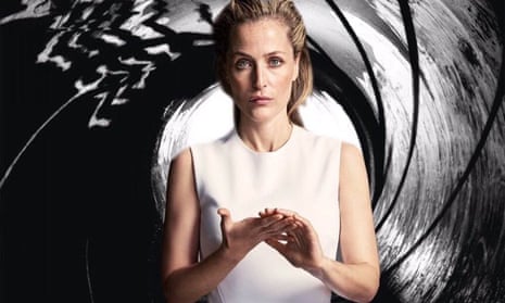 Gillian Anderson features as Jane Bond in this mocked-up 007 poster posted by the actor on Twitter.