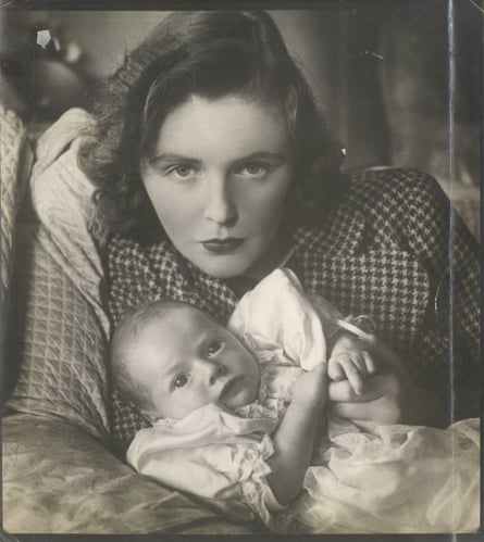 Mrs Randolph Churchill and six week old son, Winston Spencer Churchill 1940 by Cecil Beaton