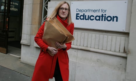 Laura McInerney with free school documents