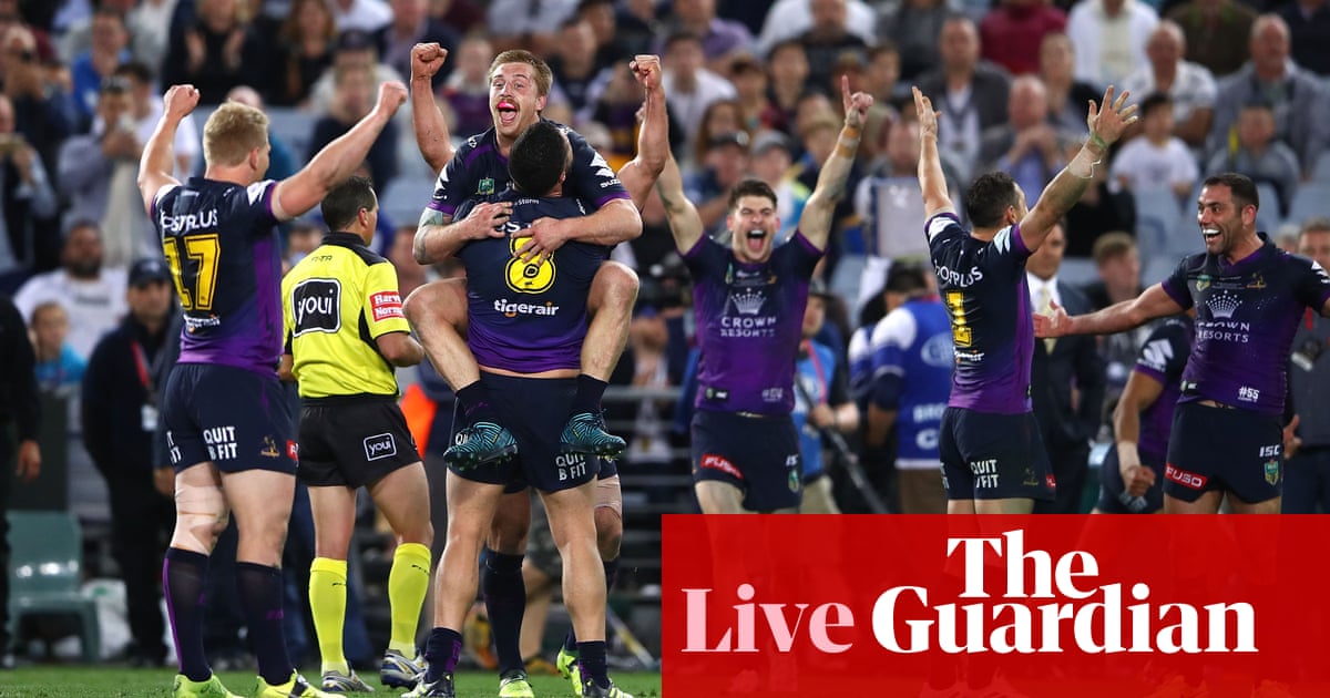 Melbourne Storm Beat North Queensland Cowboys In 2017 Nrl