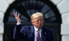 Trump's approval rating drops as US breaks daily Covid-19 case record - live