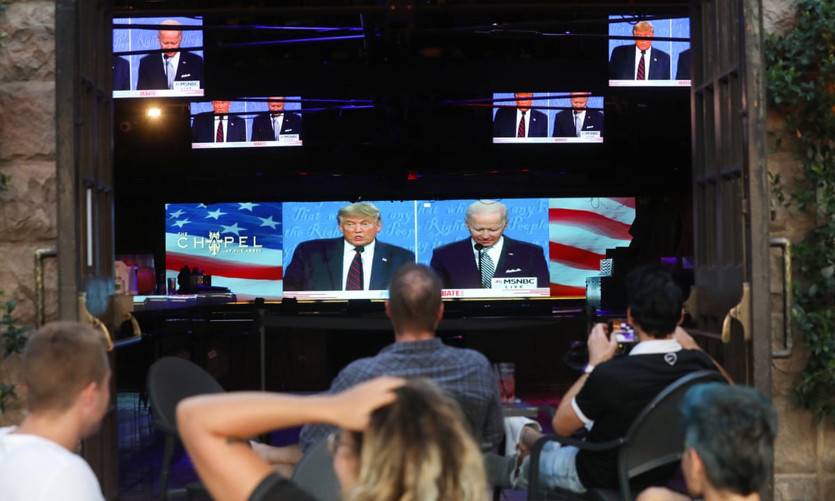 Trump V Biden In The First 2020 Presidential Debate Our Panelists Verdict Opinion The Guardian