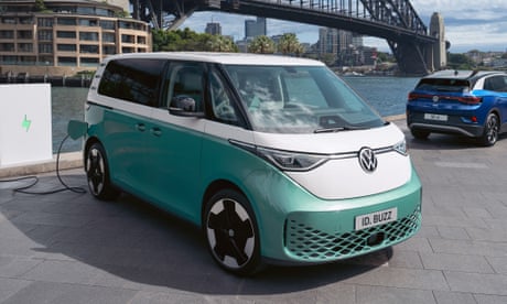 Volkswagen’s Kombi-like electric ID. Buzz people mover