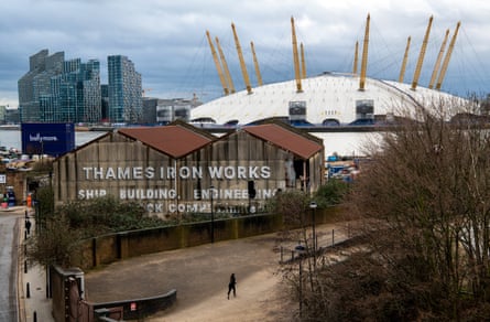 The Thames Ironworks and Shipbuilding Company Limited was a shipyard and iron works straddling the mouth of Bow Creek at its confluence with the River Thames, at Leamouth Wharf (often referred to as Blackwall) on the west side and at Canning Town on the east side