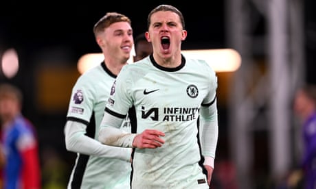 Conor Gallagher haunts Crystal Palace by salvaging late victory for Chelsea