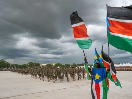 Graduation of unified forces in line with the 2018 South Sudan peace agreement, John Garang Mausoleum, Juba