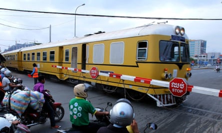 The train to Sihanoukville is running again.