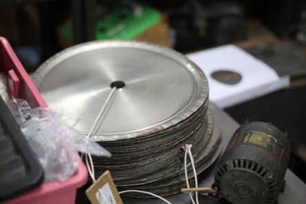 Vinyl press moulds