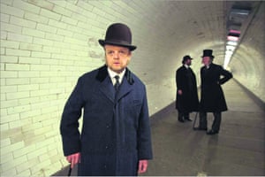 Toby Jones as Verloc in the new BBC1 adaptation of The Secret Agent