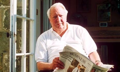 Sir Edward Heath in 1994. The former prime minister is at the centre of child abuse allegations.