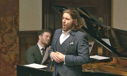 Konstantin Krimmel (right) and Ammiel Bushakevitz at Wigmore Hall.