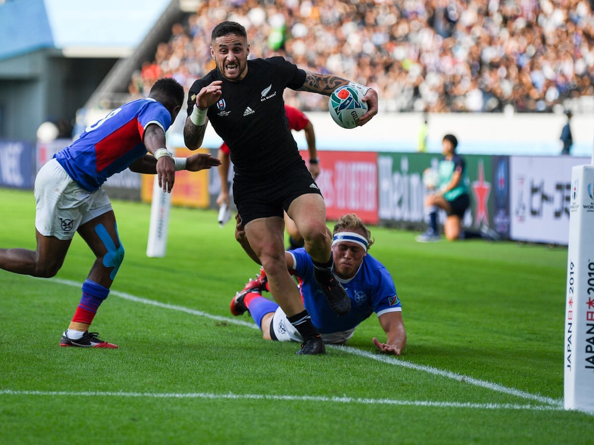 New Zealand 71 9 Namibia Rugby World Cup 2019 As It