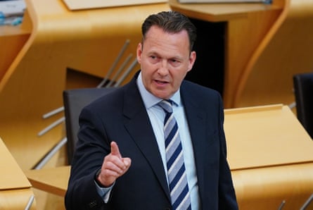 The Scottish Conservative leader, Russell Findlay