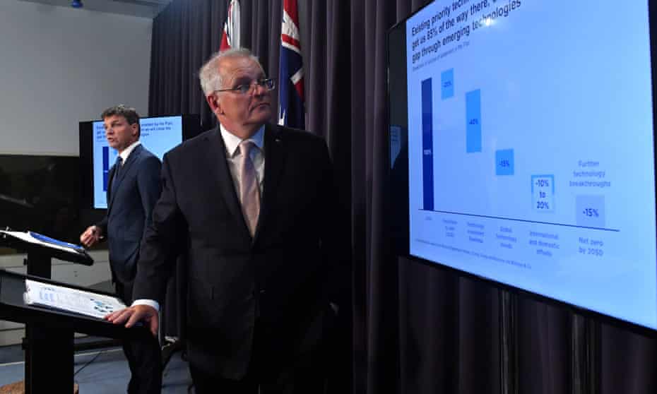 Angus Taylor and Scott Morrison