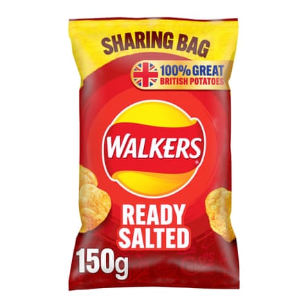 Walkers ready salted crisps