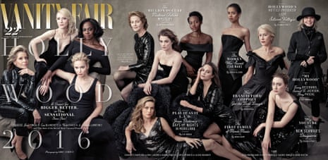 Vanity Fair’s 2016 Hollywood issue cover.