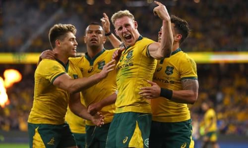 Bledisloe Cup 2019 Wallabies 47 26 All Blacks Rugby Championship As It Happened Sport The Guardian