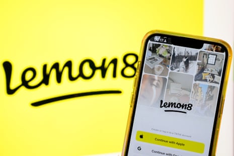 Aplicación de redes sociales Lemon8