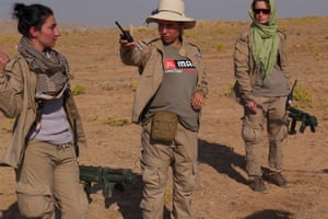 Some of Khider’s demining team are former Isis captives.