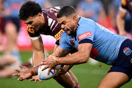 Latrell Mitchell and Robert Toia