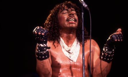 Rick James 9/9/83 in Merrilville, In. in Various Locations, (Photo by Paul Natkin/WireImage)