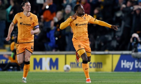 Championship roundup: Hull fight back to dent Ipswich’s promotion challenge